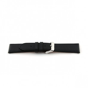 Correa de reloj Universal J135 Cuero Negro 26mm